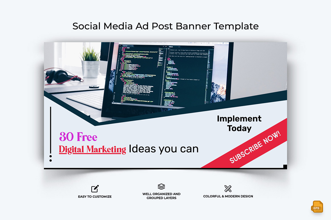 Digital Marketing Facebook Ad Banner Design-012