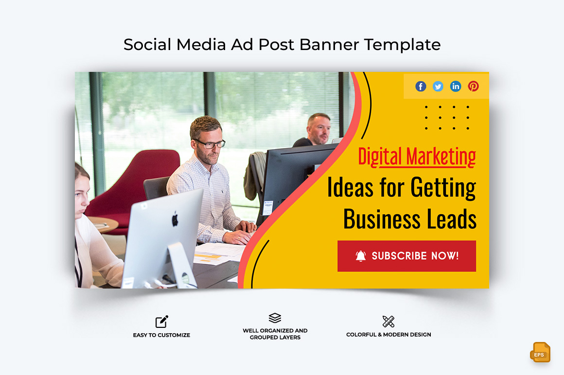 Digital Marketing Facebook Ad Banner Design-014