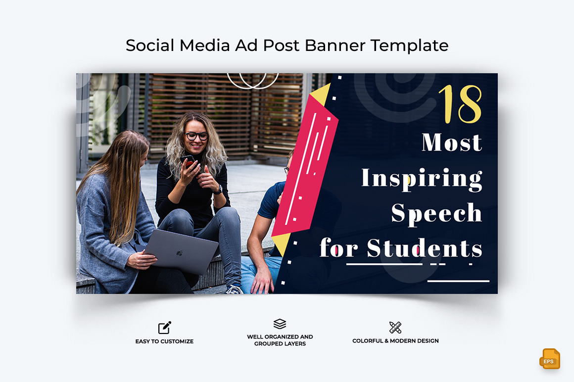 Education Facebook Ad Banner Design-003