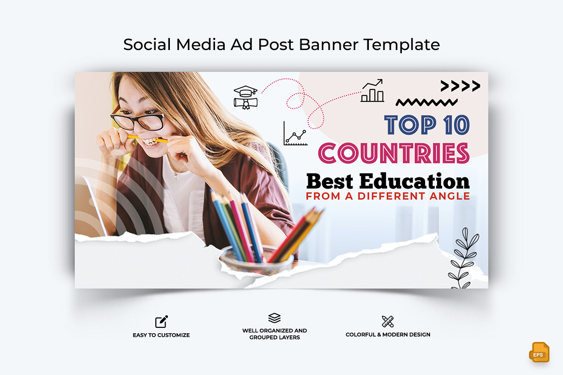 Education Facebook Ad Banner Design-004