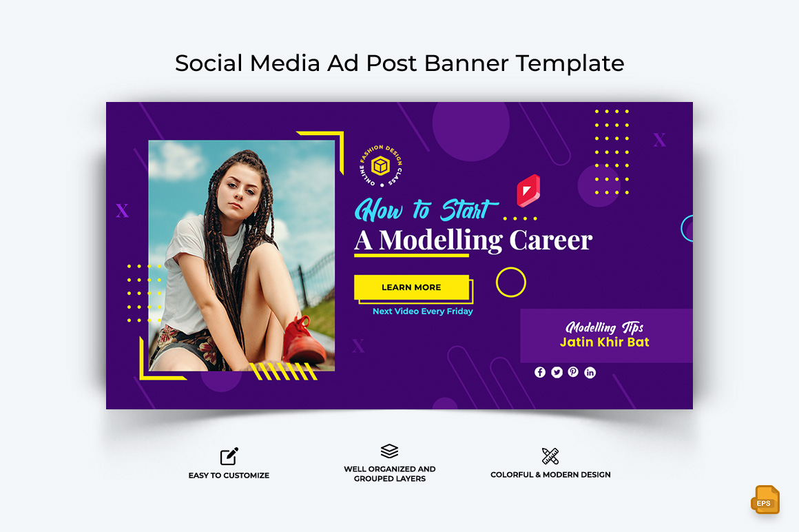 Fashion Facebook Ad Banner Design-005