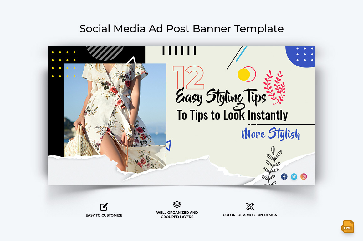 Fashion Facebook Ad Banner Design-015