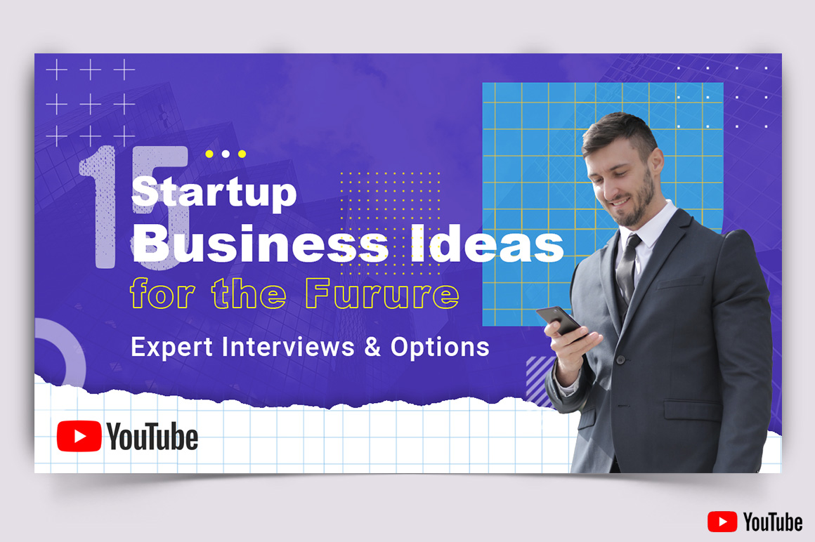 Business Service YouTube Thumbnail Design Template-08