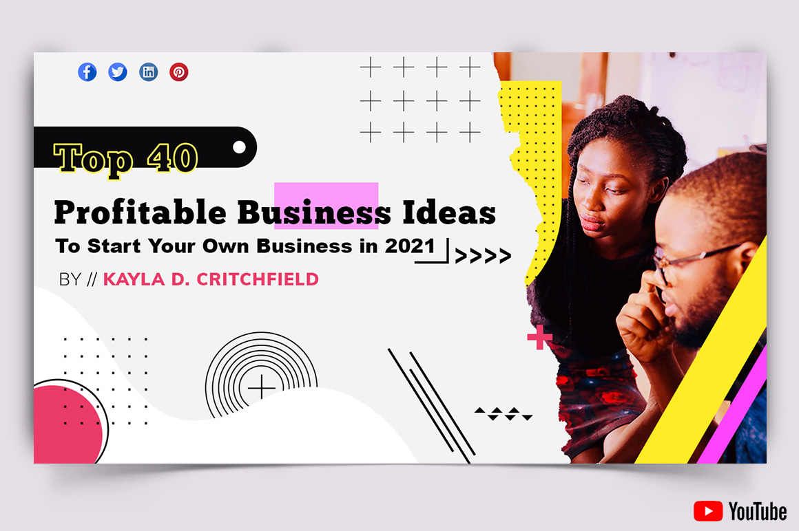 Business Service YouTube Thumbnail Design Template-10