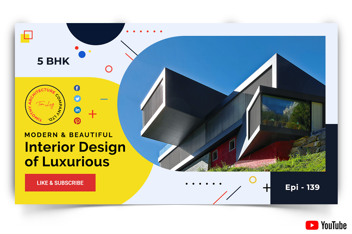 Architecture YouTube Thumbnail Design Template-03