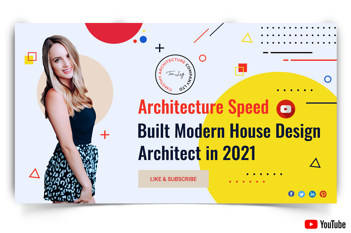 Architecture YouTube Thumbnail Design Template-09