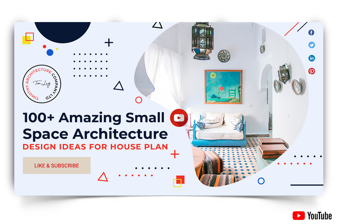 Architecture YouTube Thumbnail Design Template-10