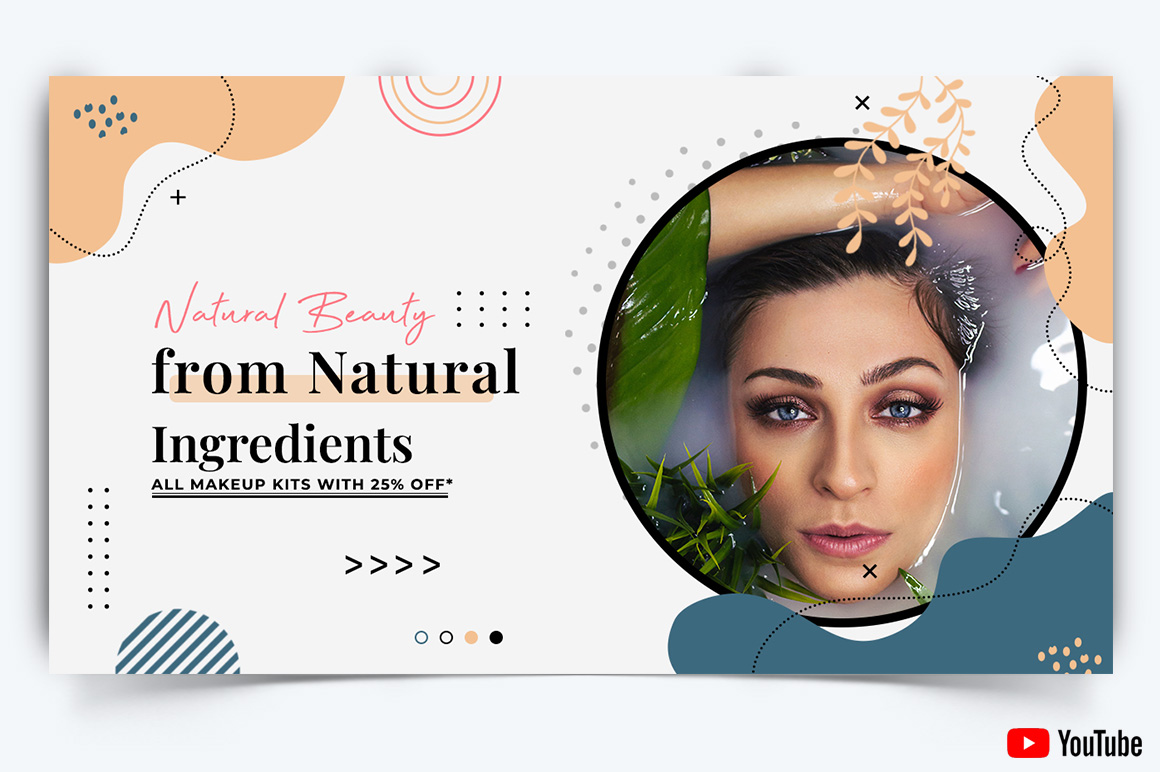 Beauty Tips YouTube Thumbnail Design Template-01