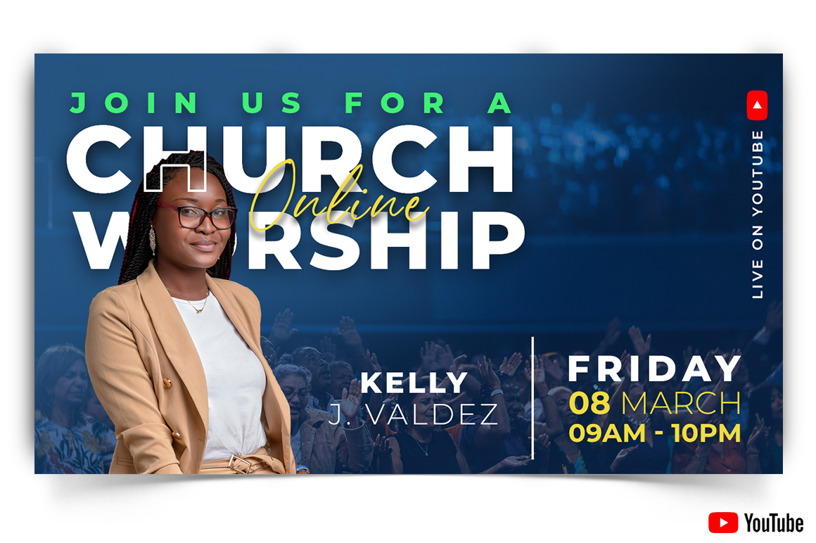 Church Speech YouTube Thumbnail Design Template-01