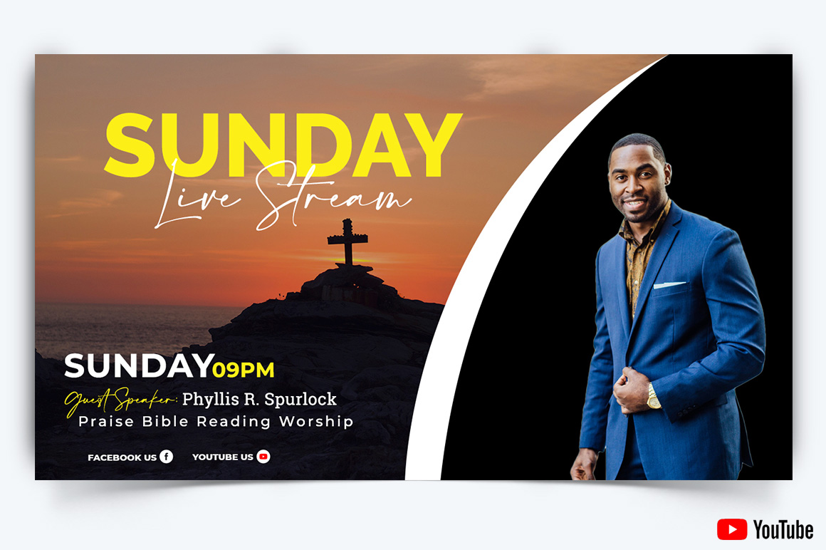 Church Speech YouTube Thumbnail Design Template-31