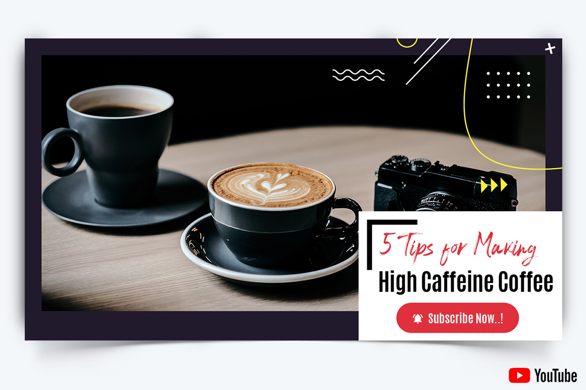 Coffee Making YouTube Thumbnail Design Template-07