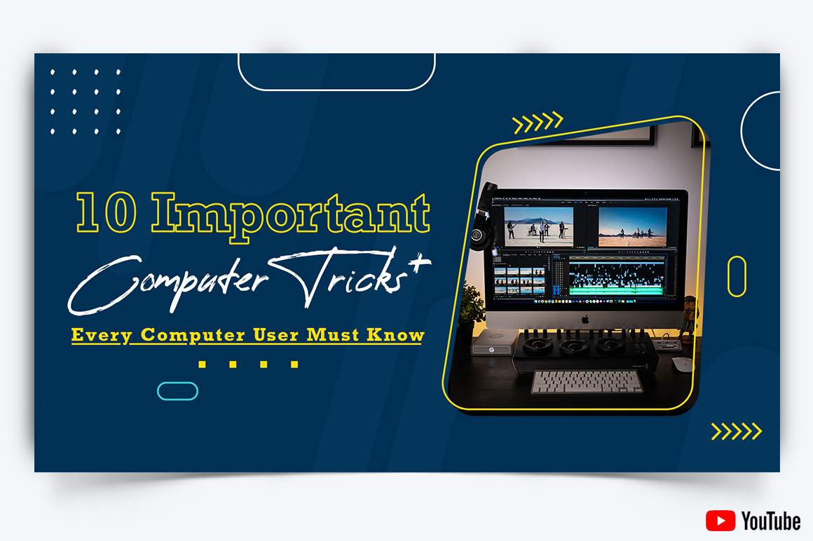 Computer Tricks and Hacking YouTube Thumbnail Design Template-01