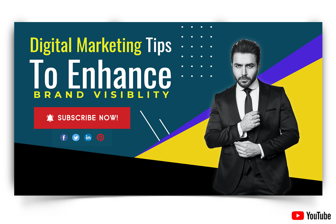 Digital Marketing YouTube Thumbnail Design Template-07