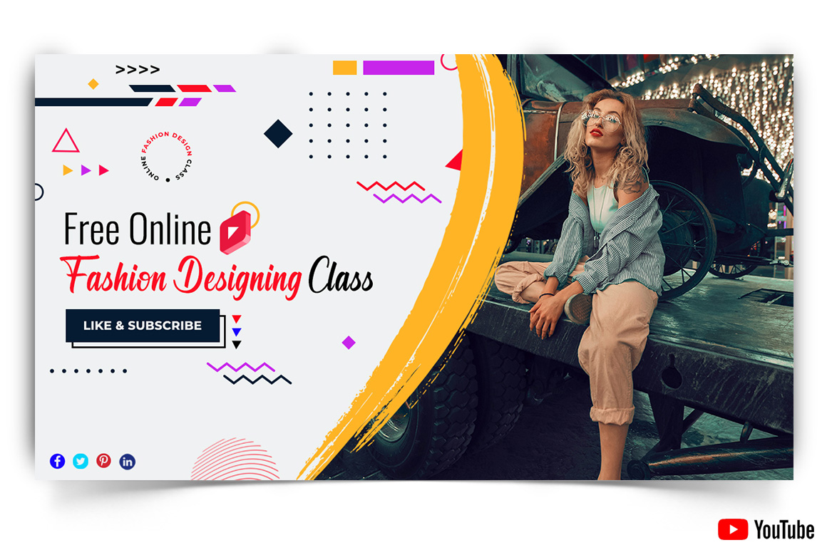 Fashion YouTube Thumbnail Design Template-07