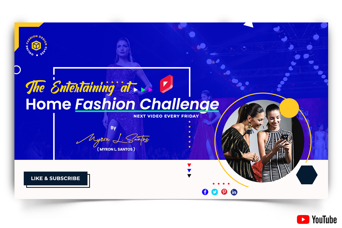 Fashion YouTube Thumbnail Design Template-09