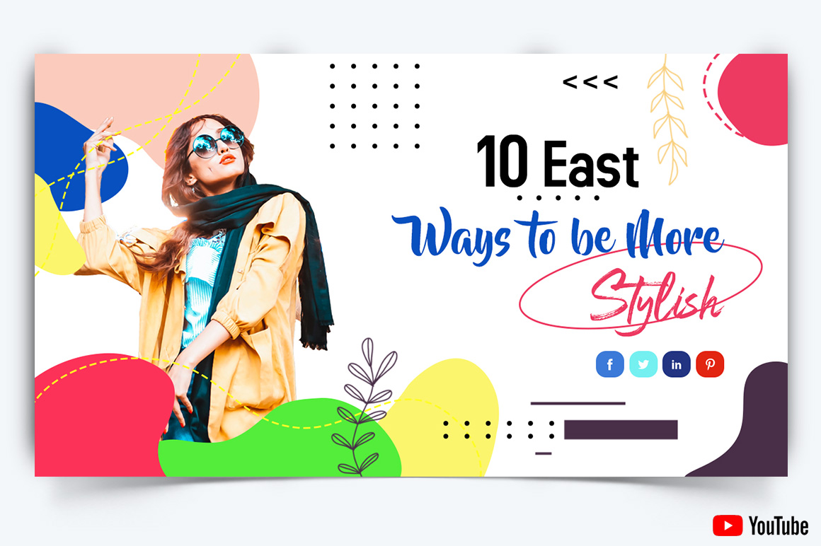 Fashion YouTube Thumbnail Design Template-18