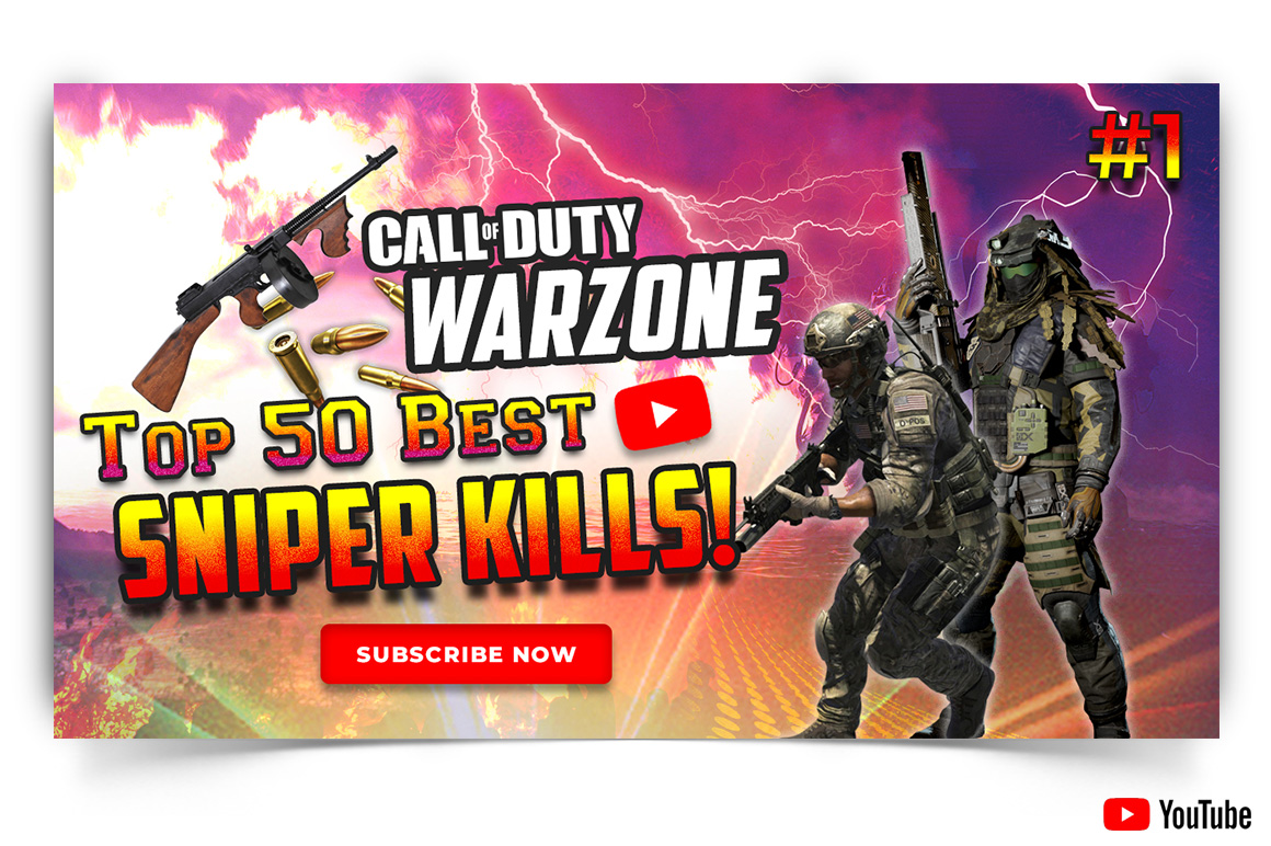 Gaming YouTube Thumbnail Design Template-04