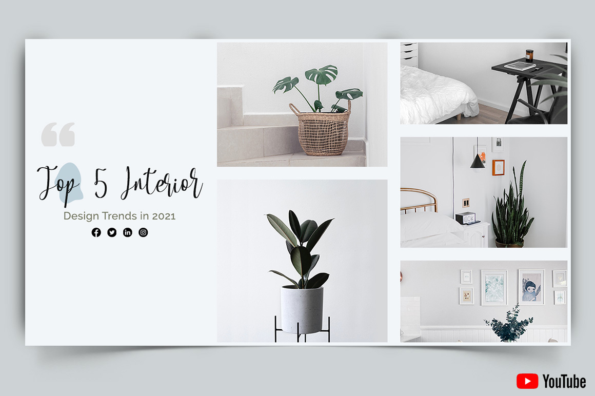 Interior Minimal YouTube Thumbnail Design Template-07