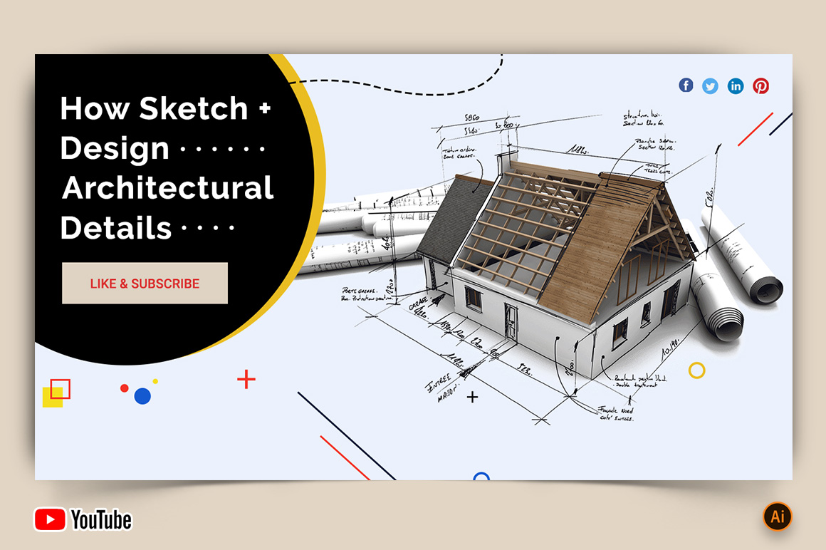 Architecture YouTube Thumbnail Design -02