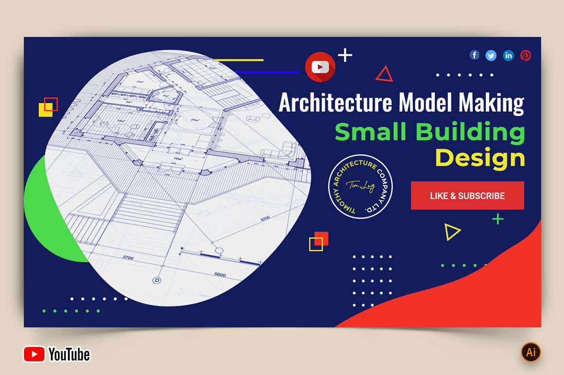 Architecture YouTube Thumbnail Design -06