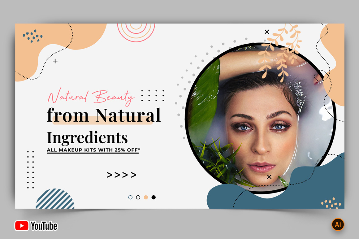 Beauty Tips YouTube Thumbnail Design -01