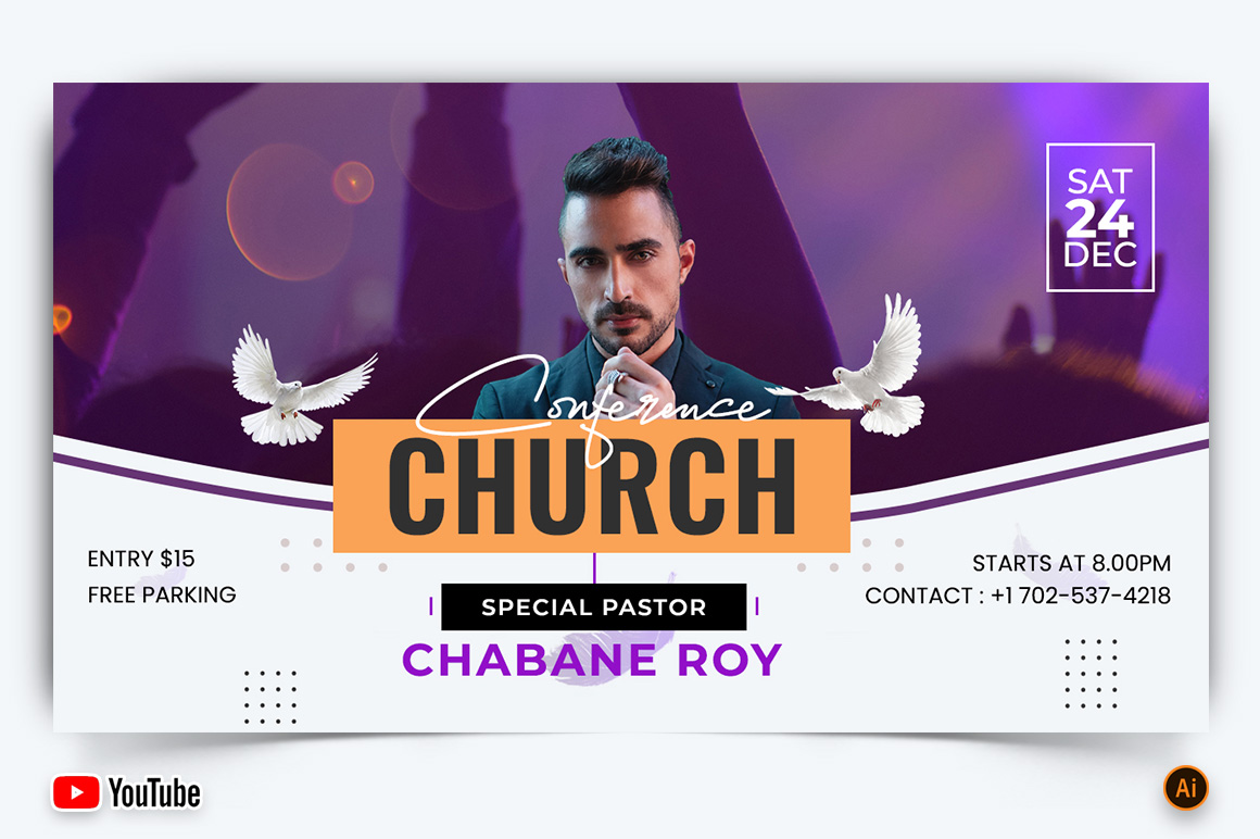 Church Speech YouTube Thumbnail Design -35