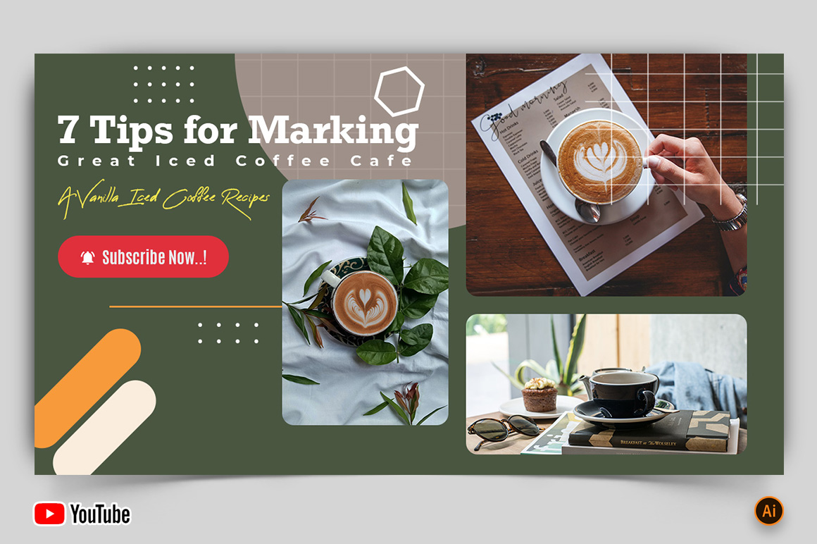 Coffee Making YouTube Thumbnail Design -08