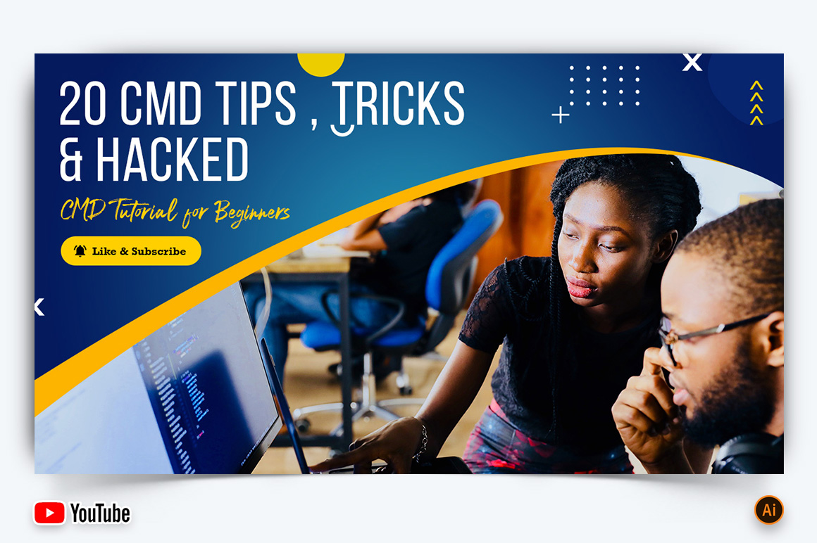 Computer Tricks and Hacking YouTube Thumbnail Design -11