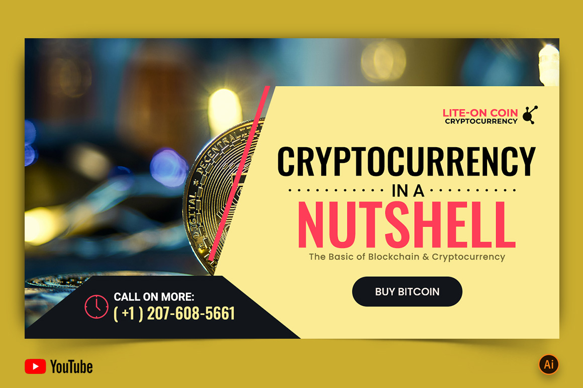 Cryptocurrency YouTube Thumbnail Design -02