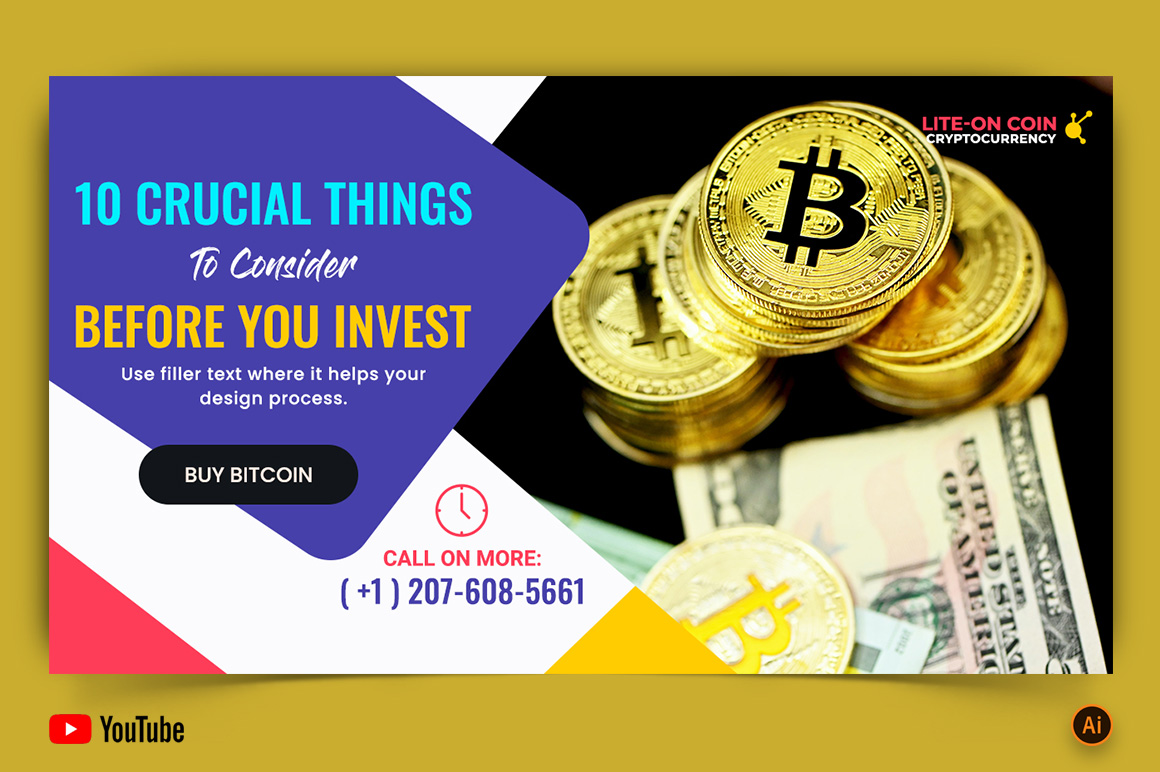 Cryptocurrency YouTube Thumbnail Design -07