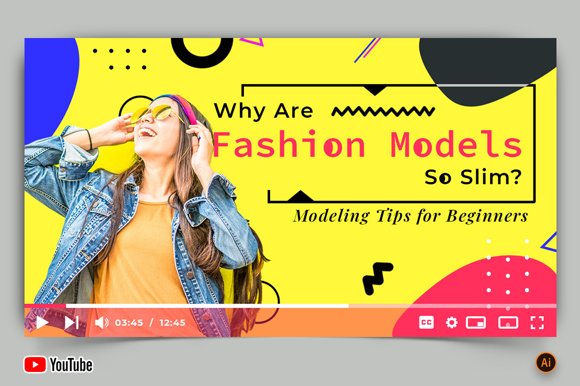 Fashion YouTube Thumbnail Design -01