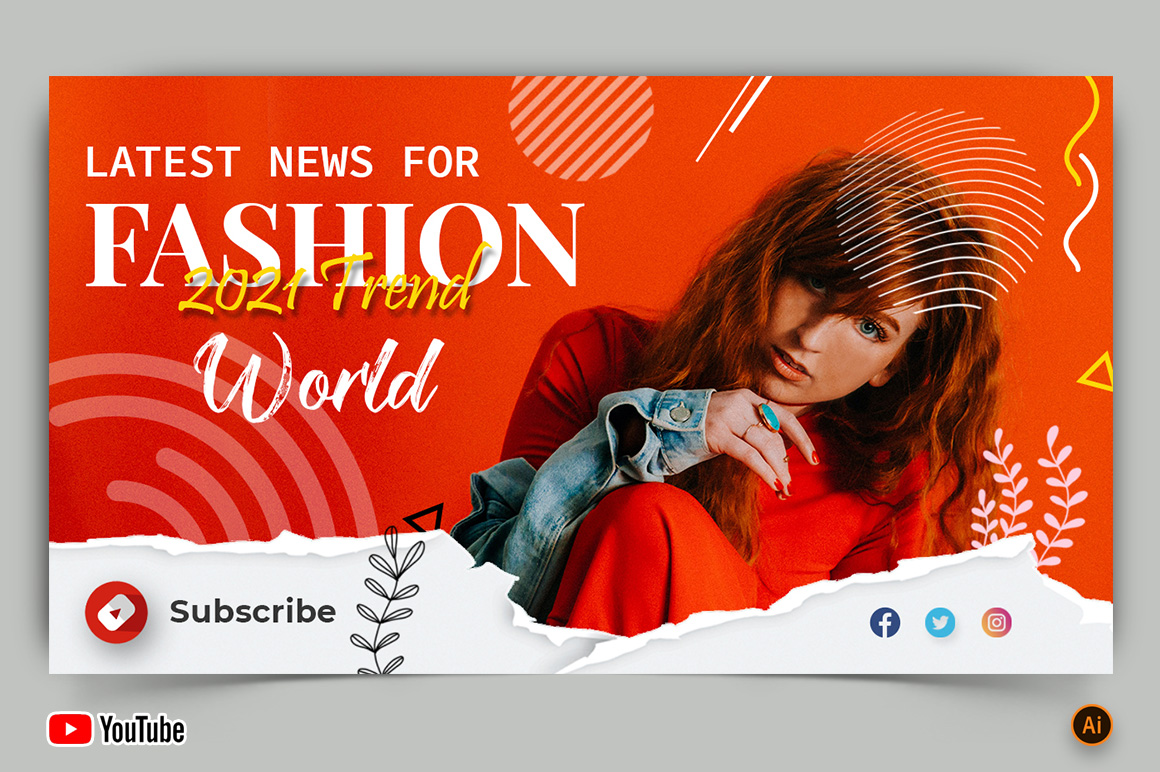 Fashion YouTube Thumbnail Design -04