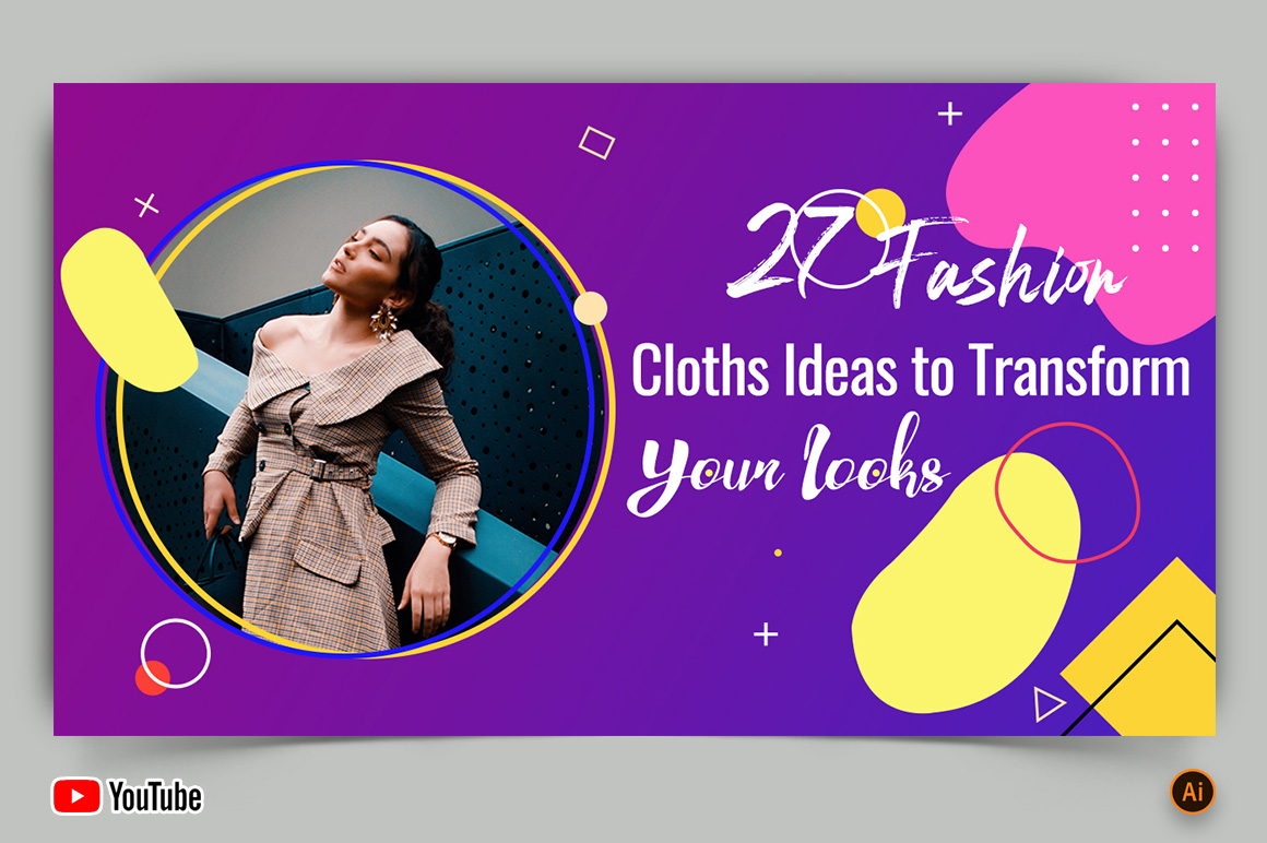 Fashion YouTube Thumbnail Design -22