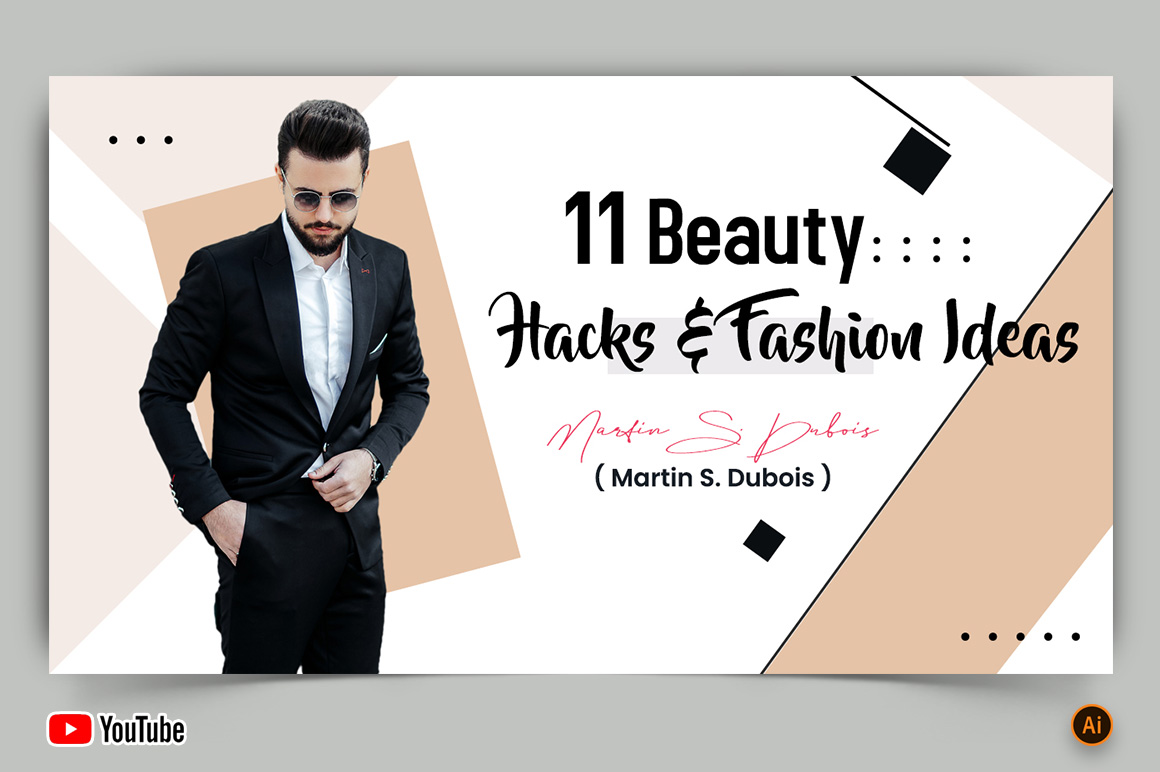 Fashion YouTube Thumbnail Design -24