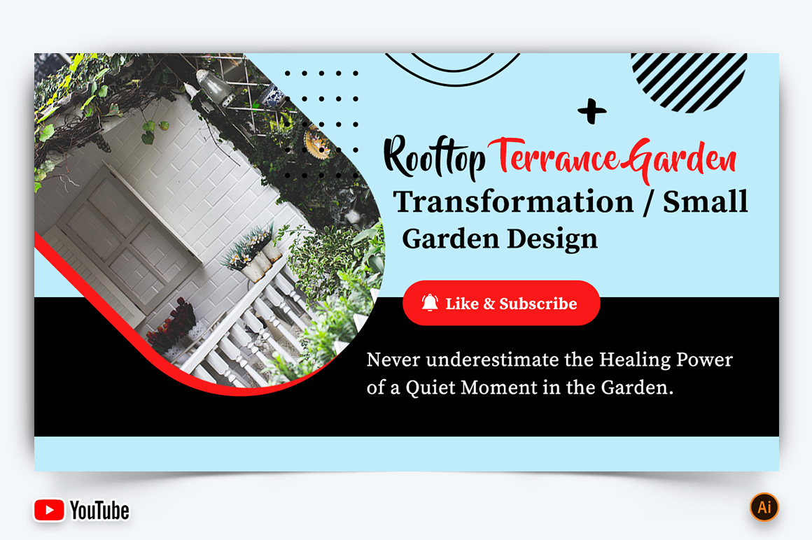 Home Gardening YouTube Thumbnail Design -03