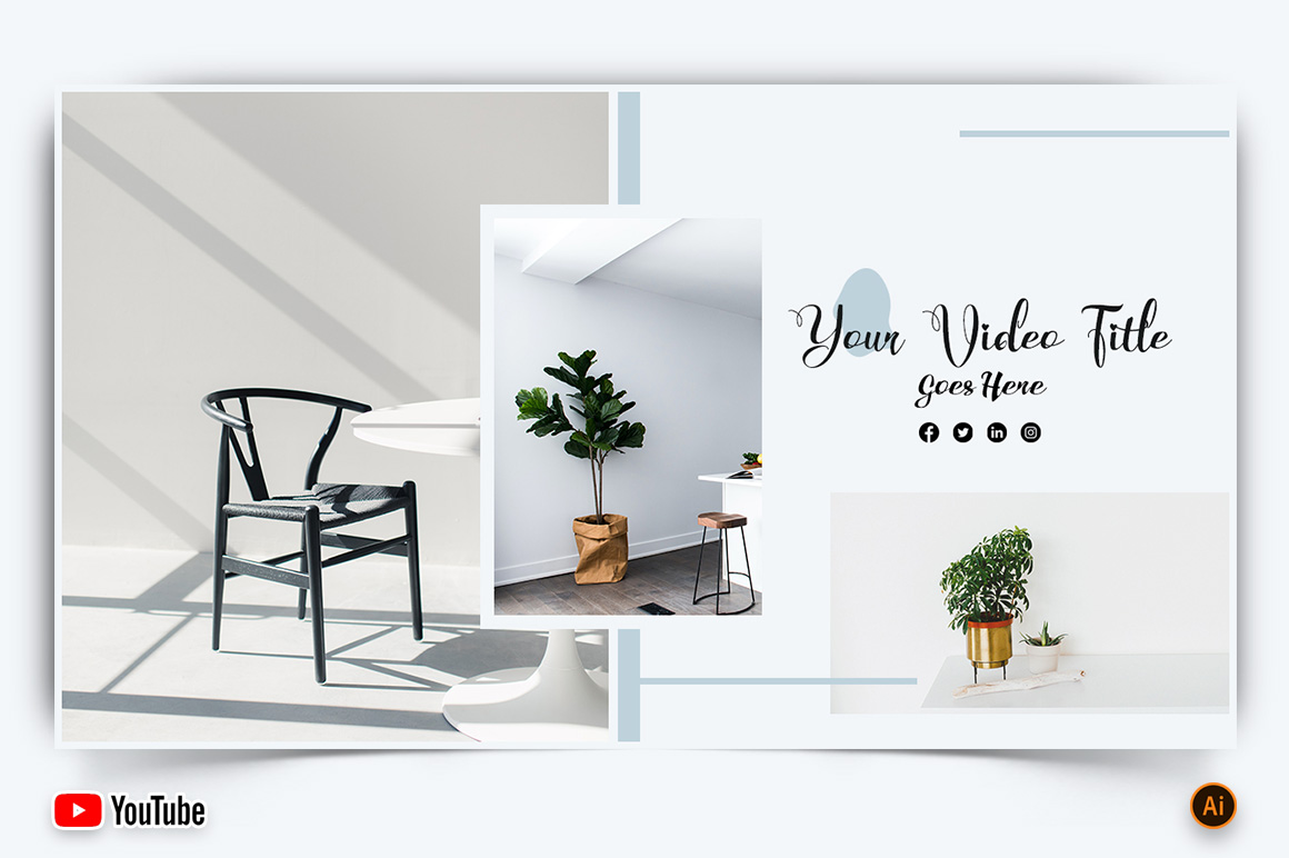 Interior Minimal YouTube Thumbnail Design -03