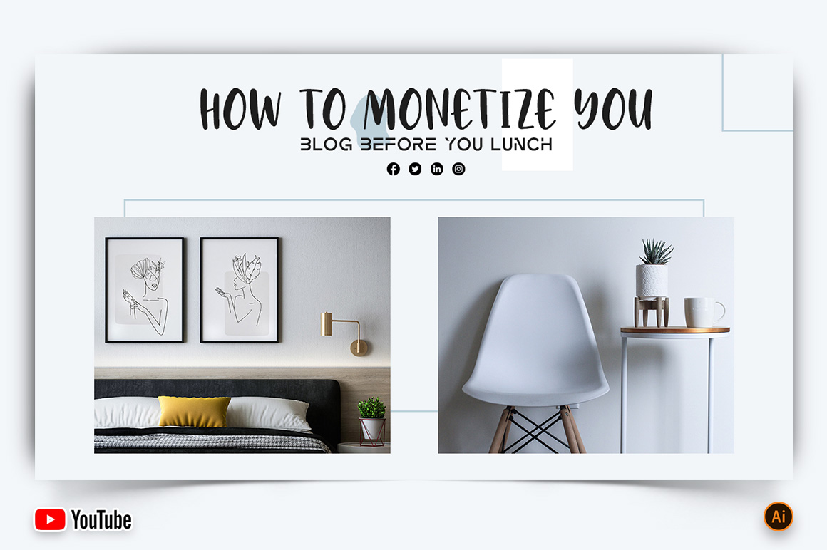 Interior Minimal YouTube Thumbnail Design -04