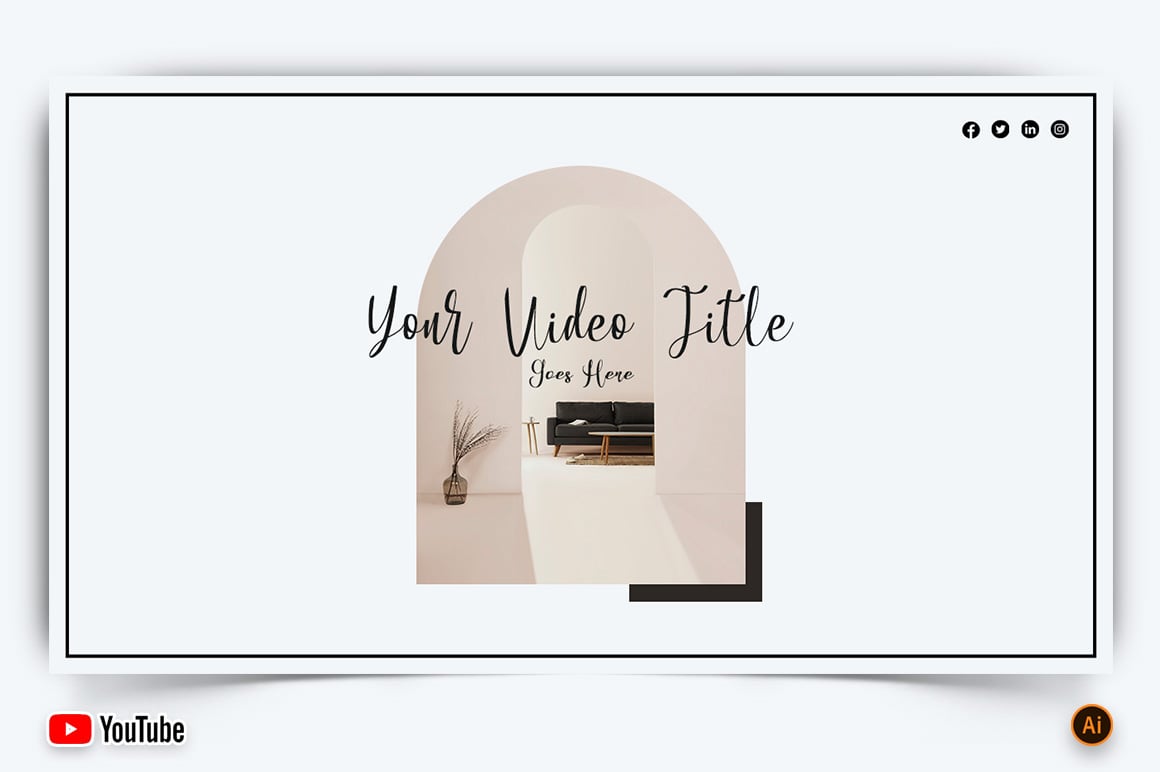 Interior Minimal YouTube Thumbnail Design -05