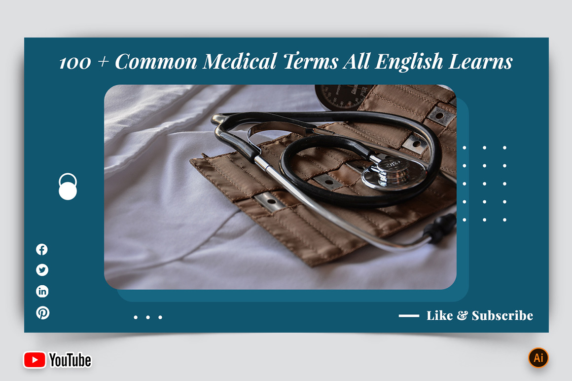 Medical and Hospital YouTube Thumbnail Design -04