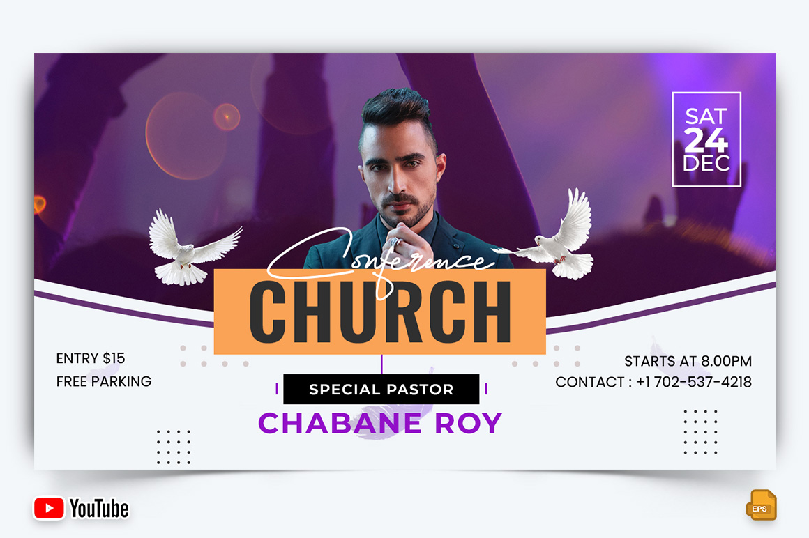 Church Speech YouTube Thumbnail Design -035
