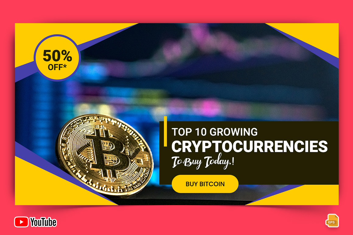 Cryptocurrency YouTube Thumbnail Design -008