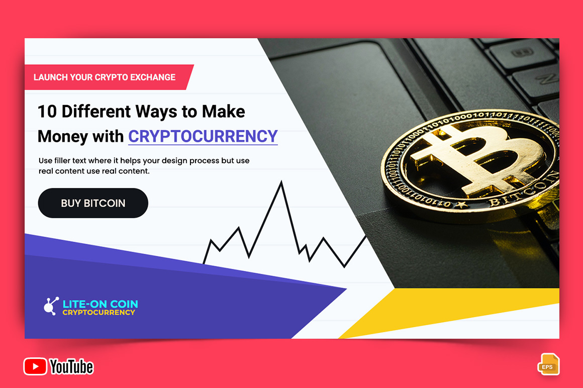 Cryptocurrency YouTube Thumbnail Design -009