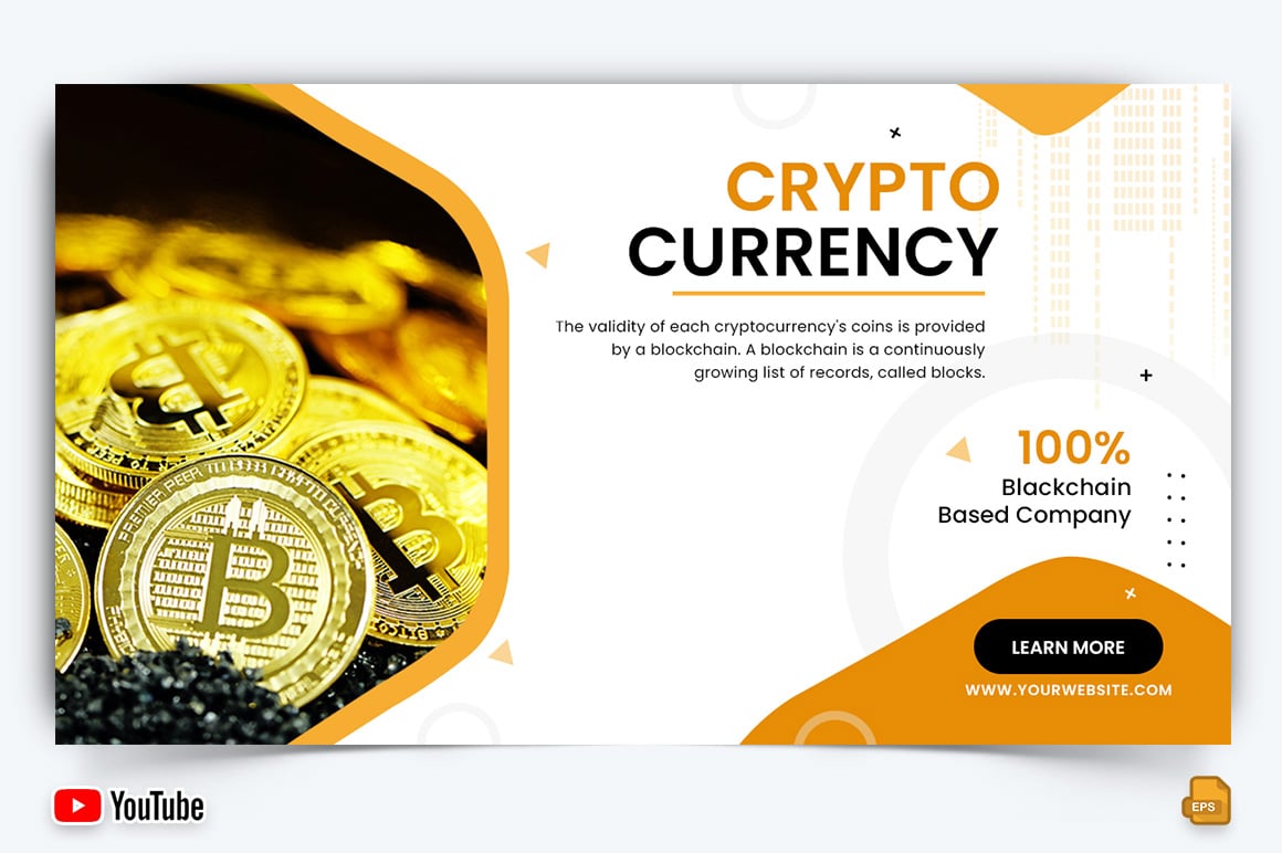 Cryptocurrency YouTube Thumbnail Design -021