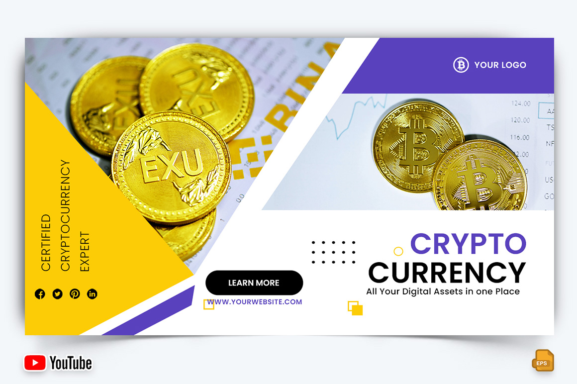 Cryptocurrency YouTube Thumbnail Design -022