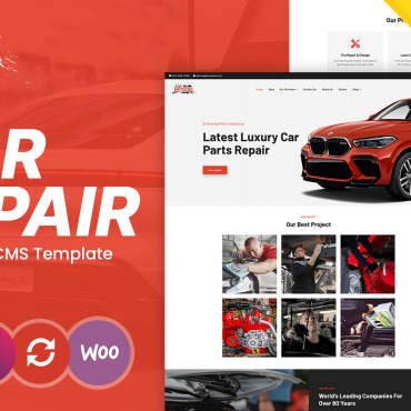 Automotive Business WordPress Themes 293184