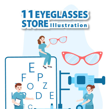 Eye Store Illustrations Templates 293230