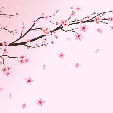 Almond Blossom Illustrations Templates 293274