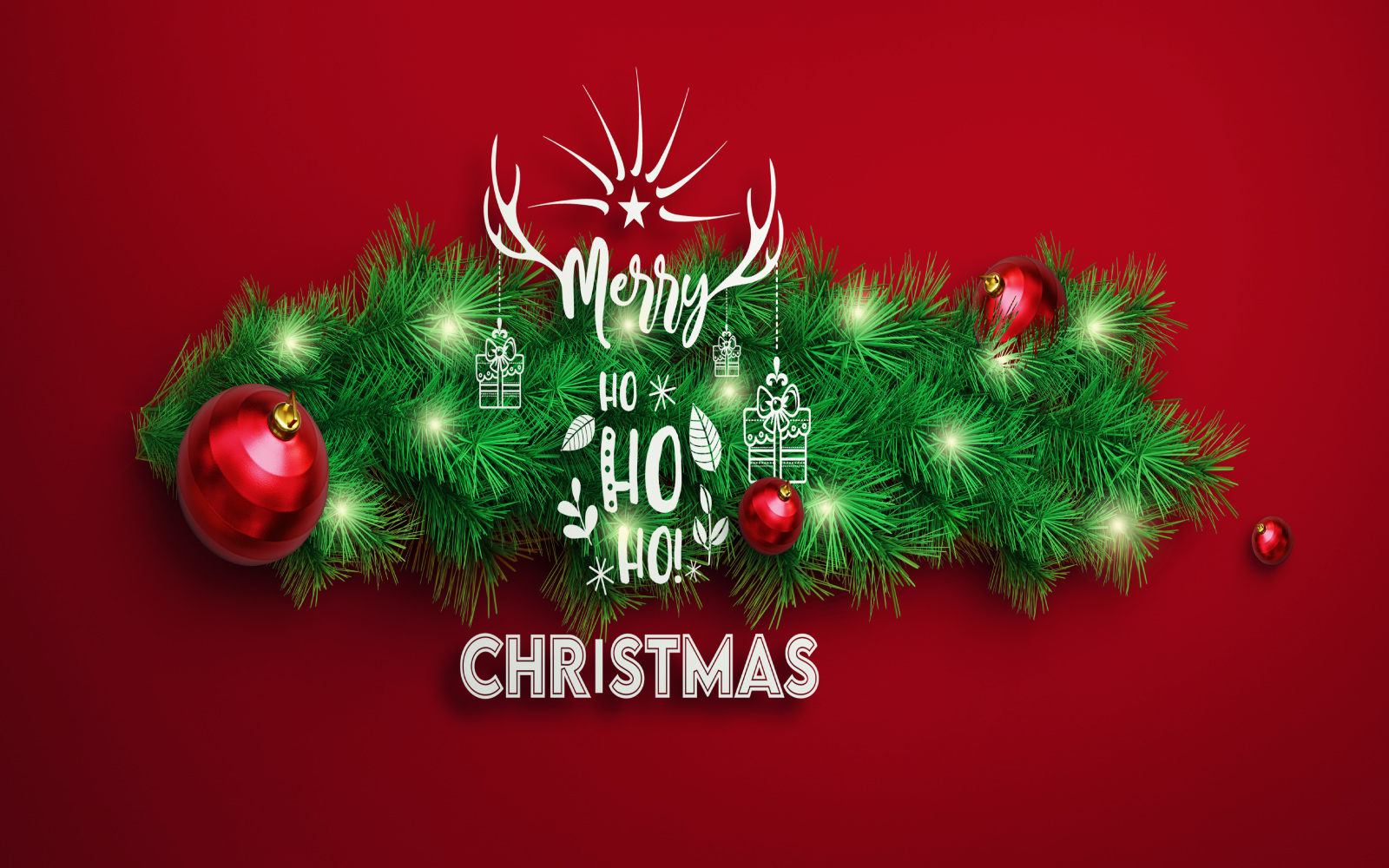 Christmas Shop Logo Design
