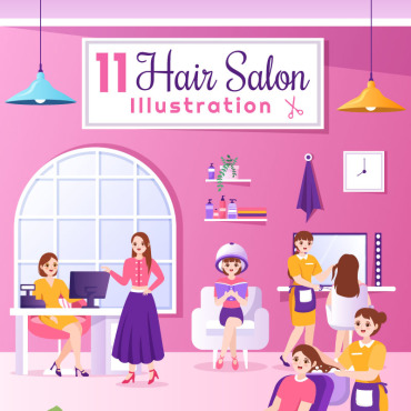 <a class=ContentLinkGreen href=/fr/kits_graphiques_templates_illustrations.html>Illustrations</a></font> cheveu salon 293377