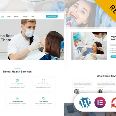 Dental Dentist WordPress Themes 293450